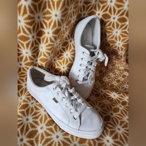 White leather Keds